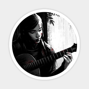 Every last one of them - Ellie with Guitar - The Last of Us Magnet